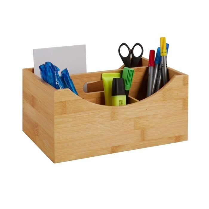 Wooden Desk Organizer/Pen stand/Pencil stand - Image 1