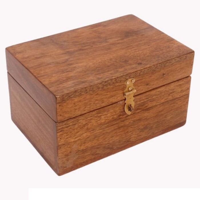 Brown Wooden jeweler Box - Image 4