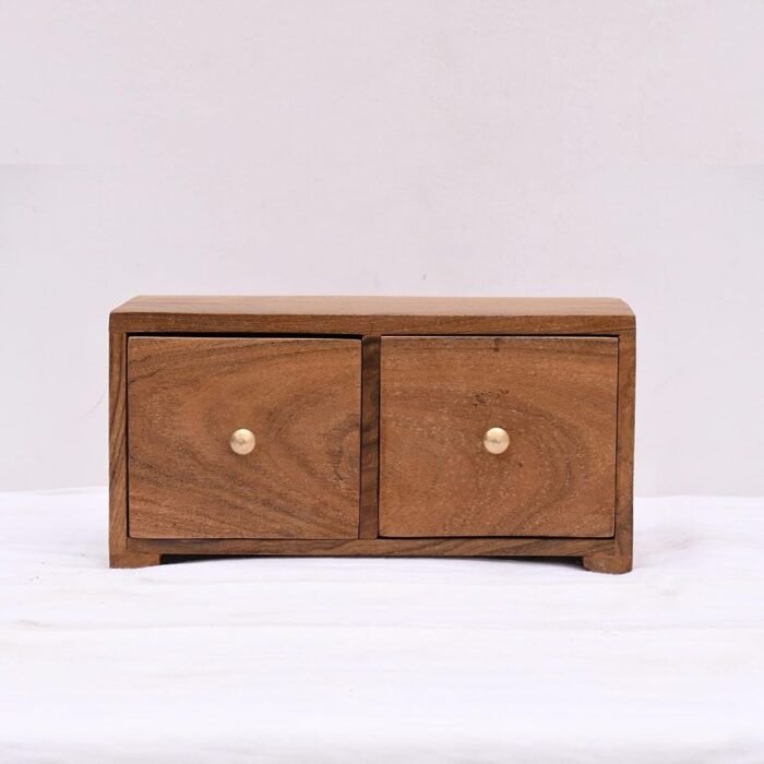 2 Drawer Desk Organizer Table Top - Image 1