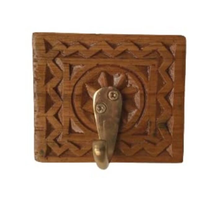 Hand Carved Wall Hook - Image 1