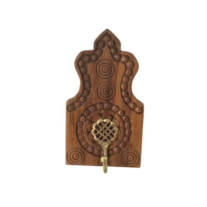 Hand Carved Wall Hook - Image 1