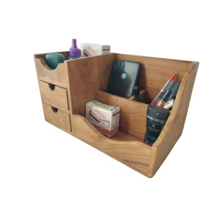 Solid Wood Table Organizer - Image 6
